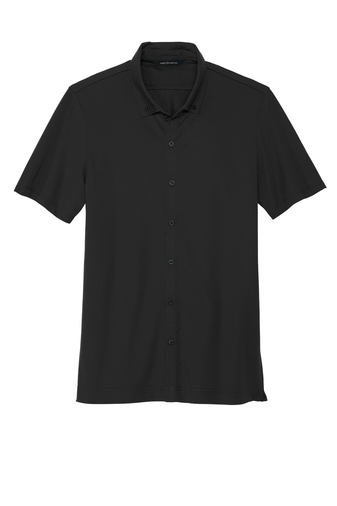 Mercer+Mettle Stretch Pique Full-Button Polo