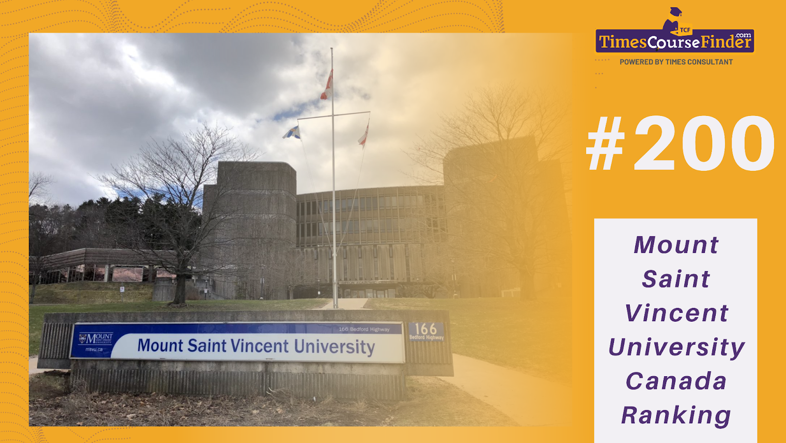 As one of the top Canadian liberal colleges in Nova Scotia, MSVU ranks #200 globally, according to US News Rankings. QS World Ranks classifies the university #1467 among all universities worldwide