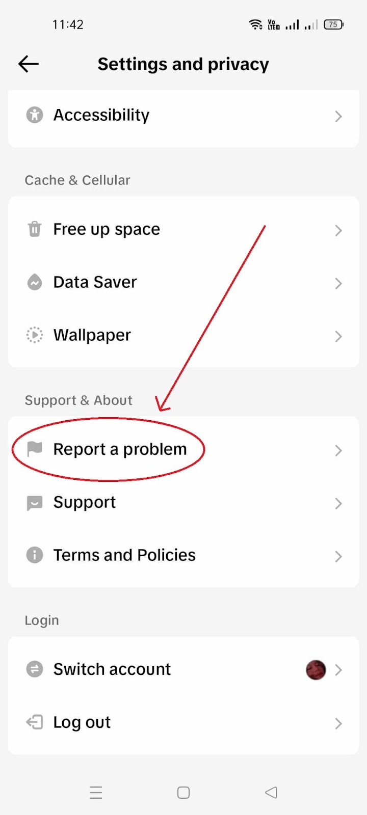 Why are my Tiktoks not showing up on the following page - Report a Problem