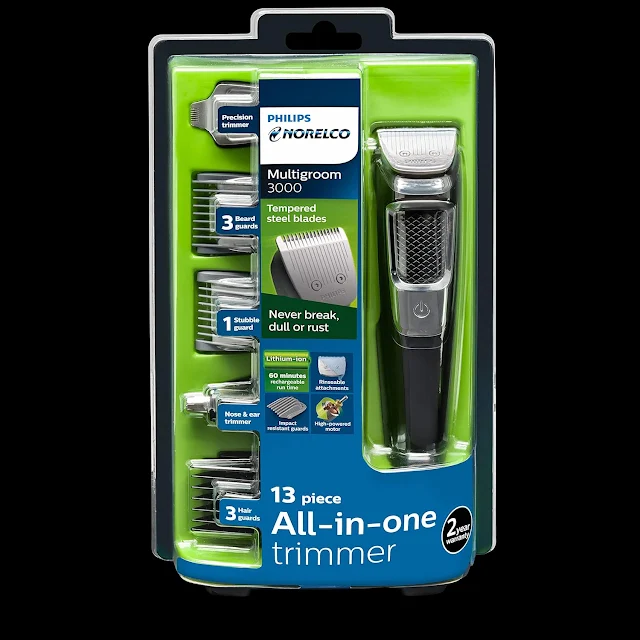 philips Norelco All in one Trimmer series 3000 packing case