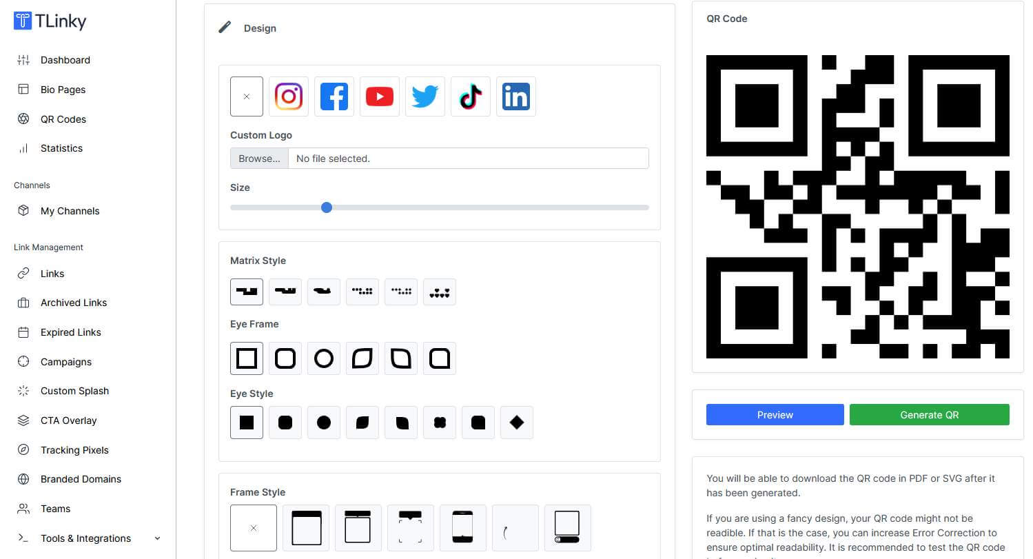 Create a QR Code