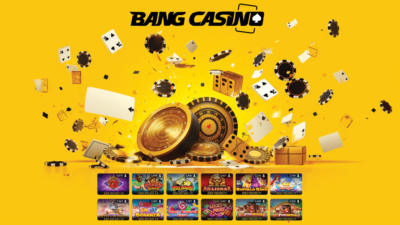 Bangcasino artwork and all games on display