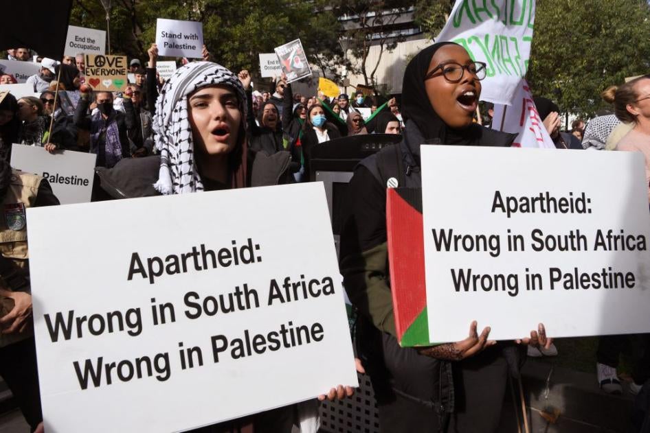 Australians Should Know That Apartheid Is Still Happening Today | Human  Rights Watch