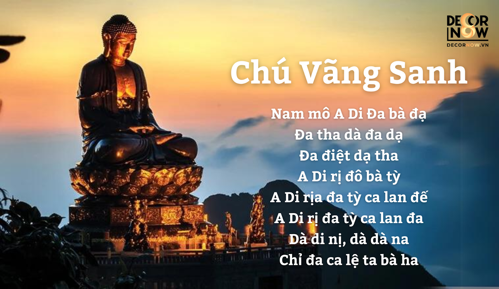 Chú vãng sanh là gì