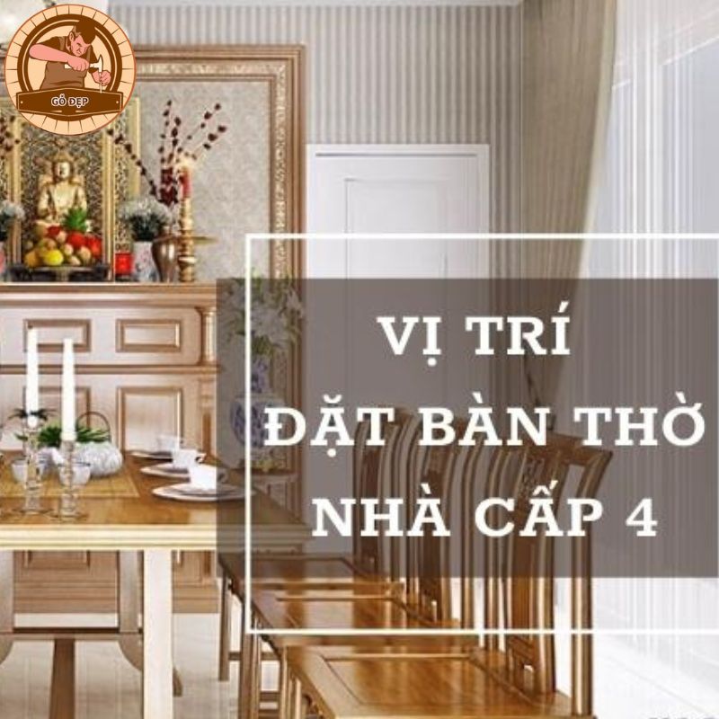  Vị trí đặt bàn thờ nhà cấp 4