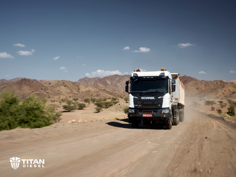 scania G460 in road