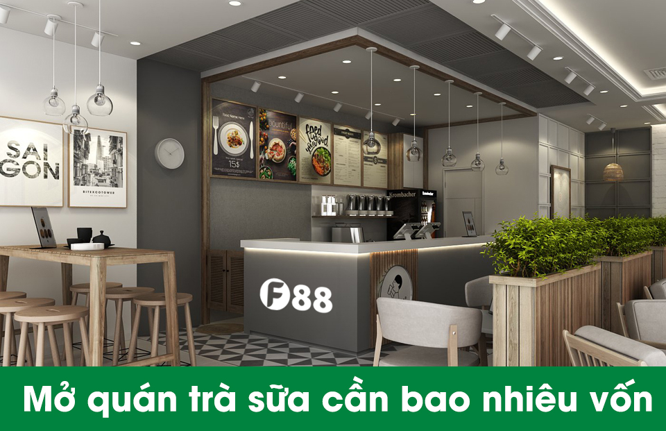 mở quán trà sữa cần bao nhiêu vốn