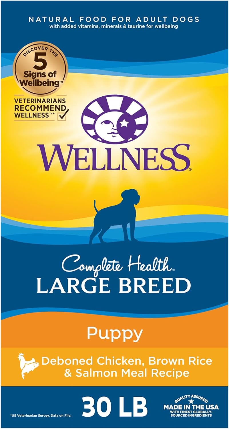 Wellness Large Breed Complete Health Puppy Dry Dog Food