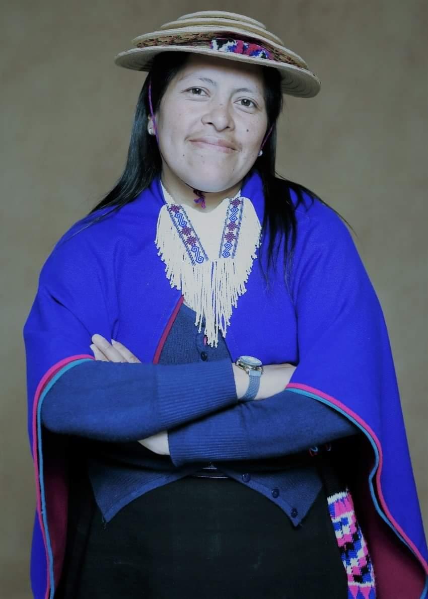 Huellas ancestrales de Mujeres: Diana Mery Jembuel mujer misak