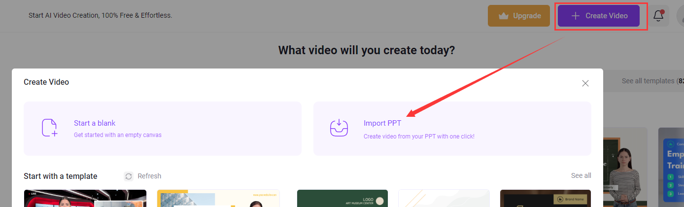 How To Use Vidnoz AI to Convert PowerPoint Presentations into Videos