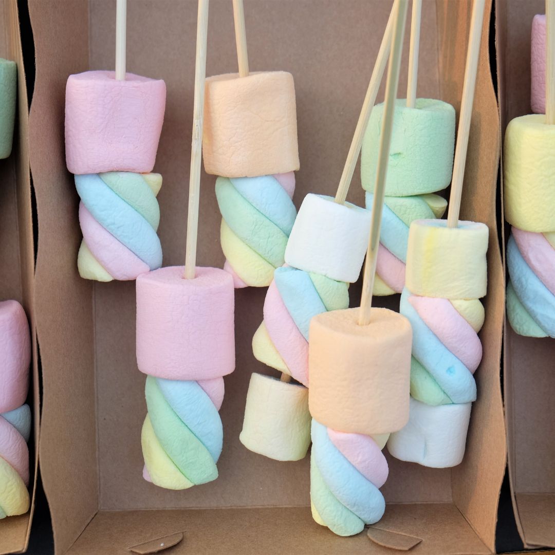 marshmallows on a stick