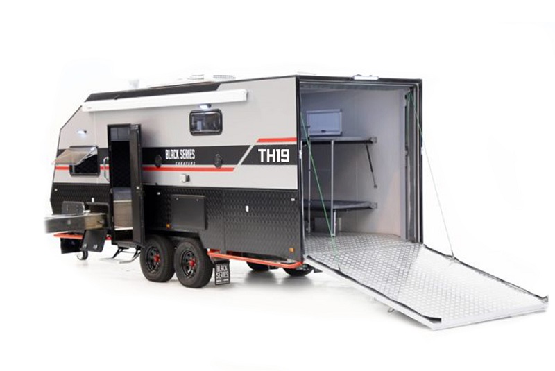 12 Best Small Toy Haulers for RV Adventures Black Series HQ19T exterior