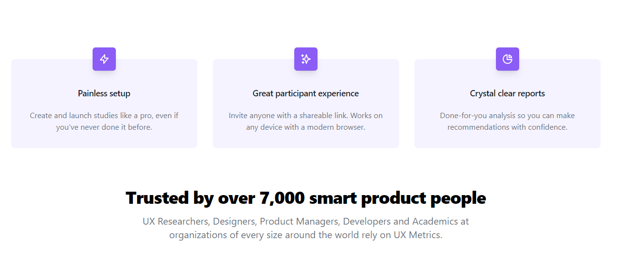 UX Metrics