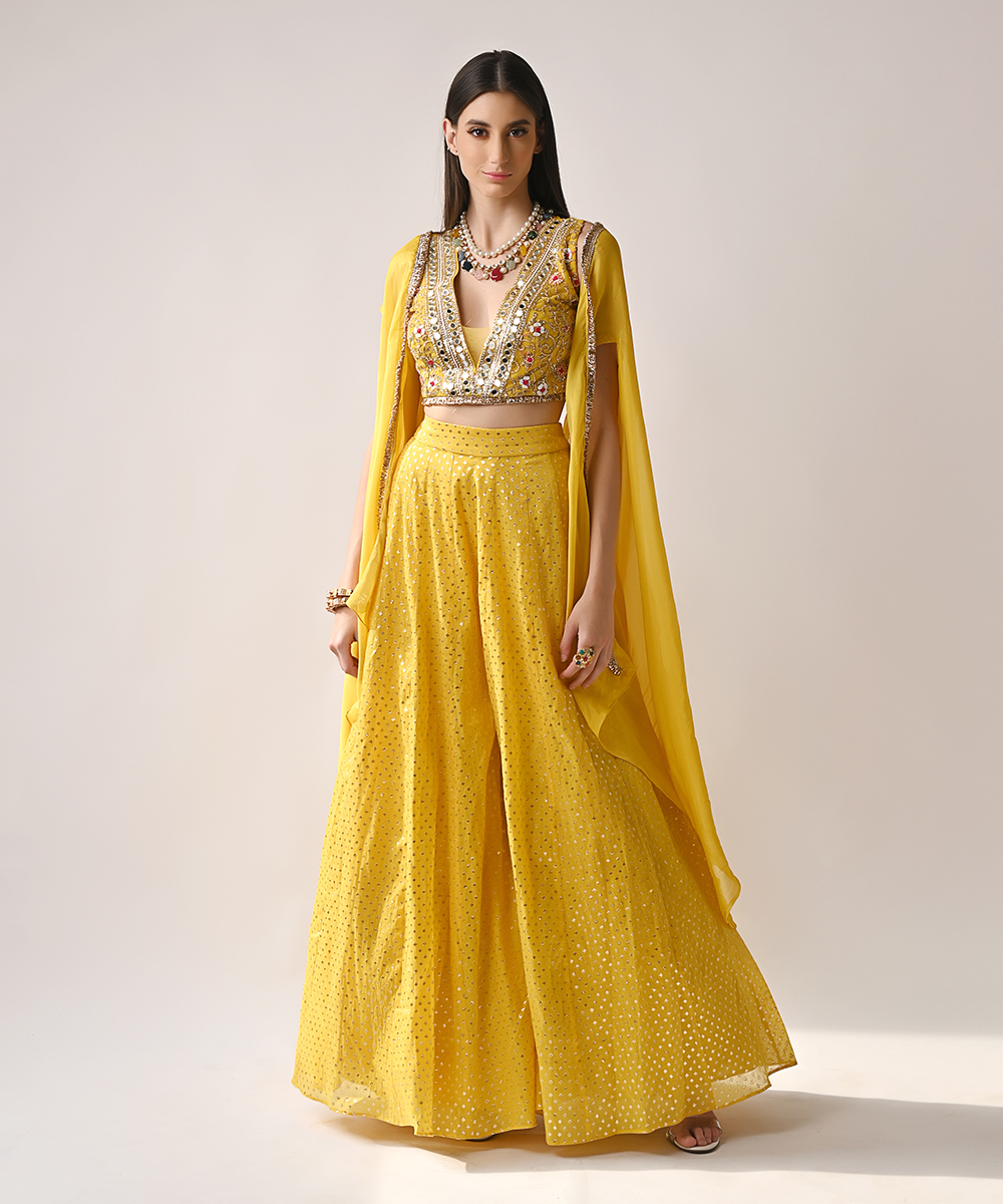 haldi outfits for bride