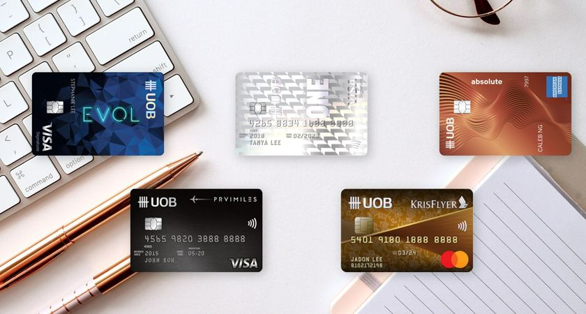 Ngân hàng UOB có đa dạng các loại thẻ tín dụng
