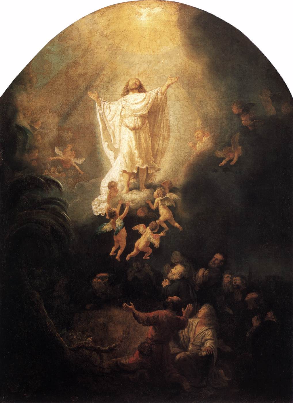 The Ascension of Christ by REMBRANDT Harmenszoon van Rijn