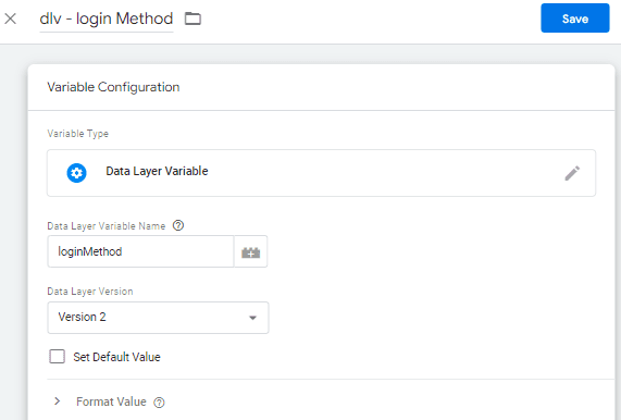 Finalize Variable Configuration in GTM  for the GA4 Recommended Event