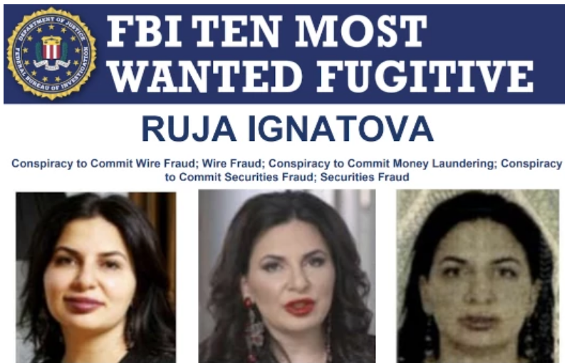 FBI Claims Ruja Ignatova As A Fugitive