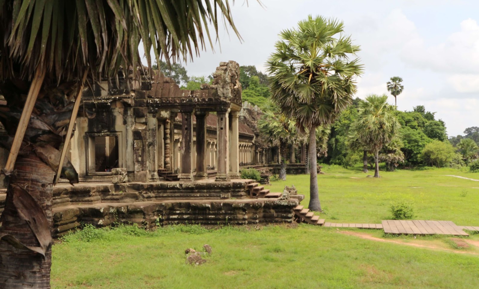 3 days in Siem Reap. This is another entrance to the Angkor Wat temple.