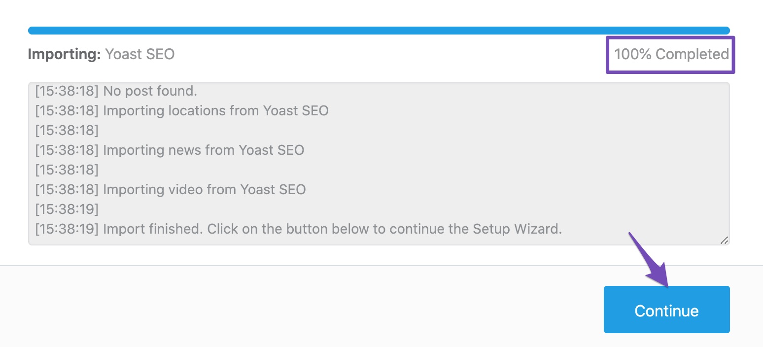 Import SEO Settings of Rank Math SEO Plugin Wordpress