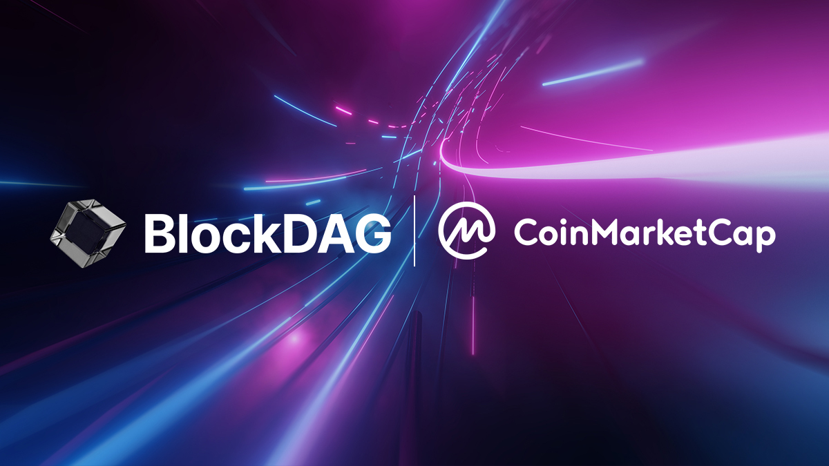 Celebration at Piccadilly Circus: BlockDAG’s Milestone Listing on CoinMarketCap, Targets $30 by 2030 Amid Uniswap & Aave