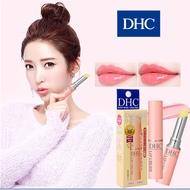 Review son dưỡng môi DHC Lip Cream không màu