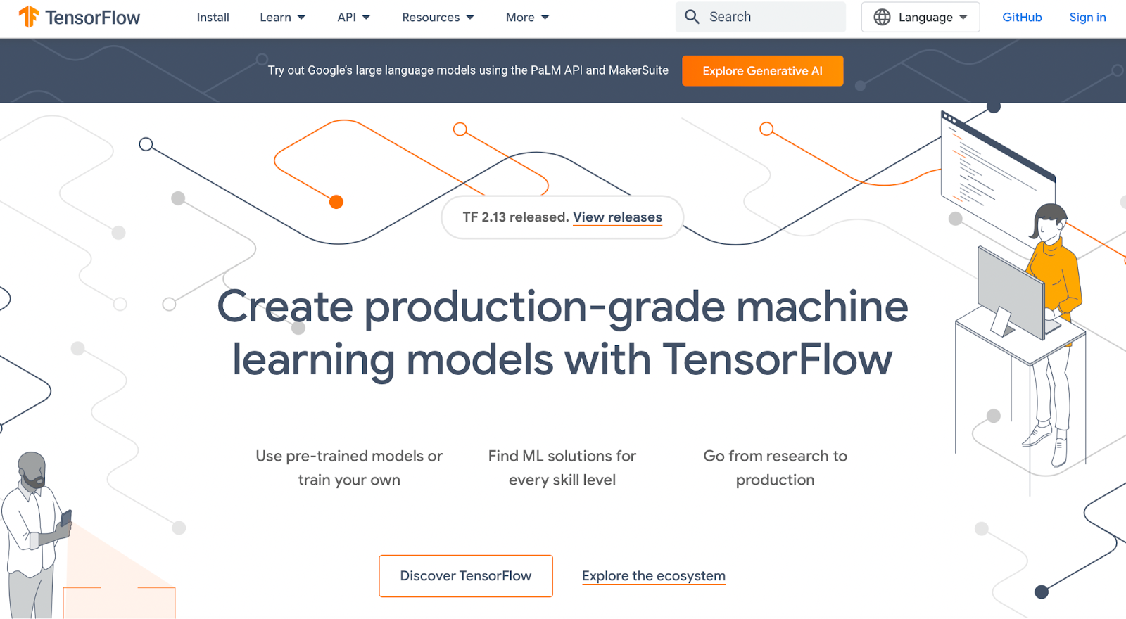 best ai libraries for python, TensorFlow