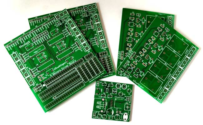 PCB soldered boards