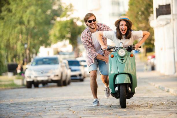 Riding on Scooters