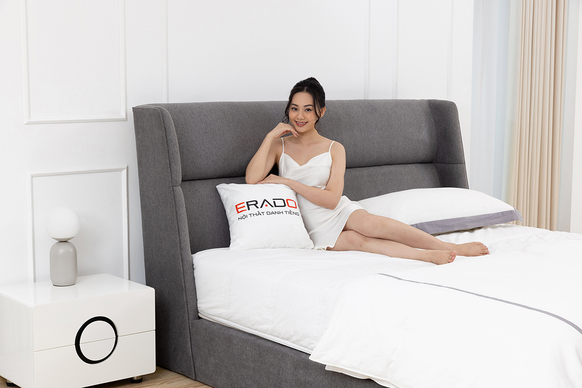 Giường da hạng sang mã DV17