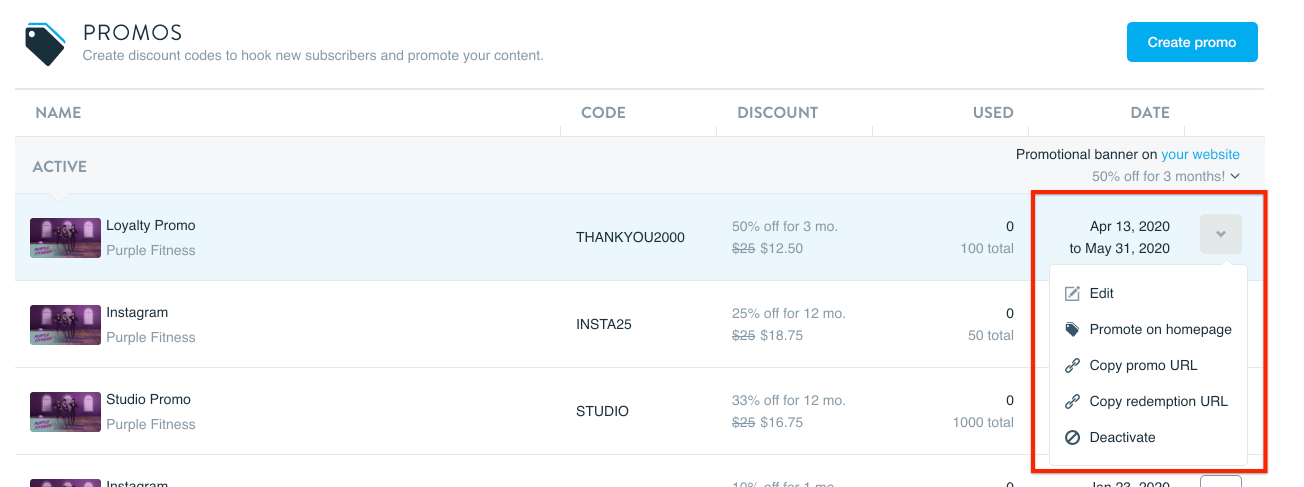 Promotion & Discount Codes: Creating A Promo Code