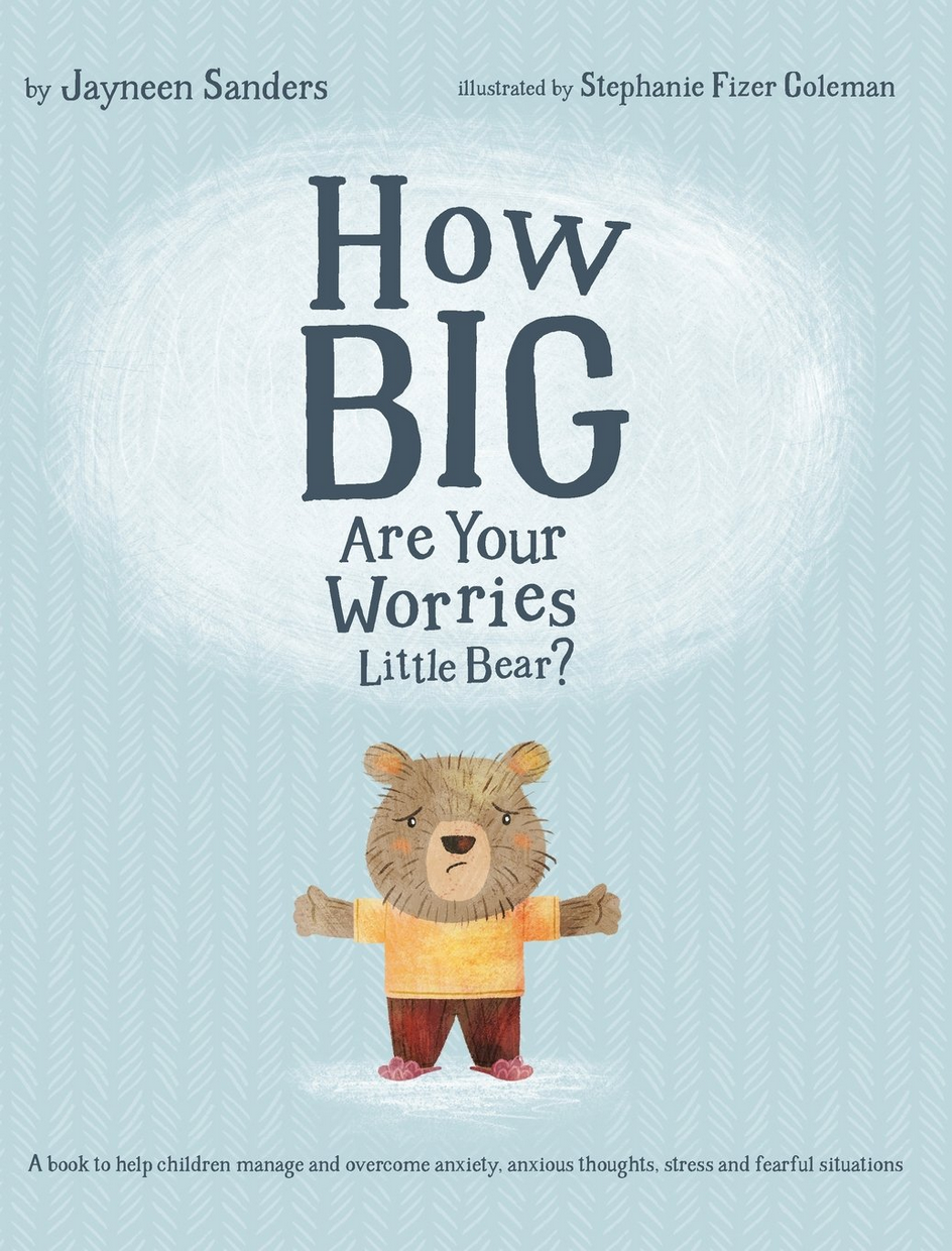 Image for blog post collection of 17 heartfelt story books about anxiety and worry that can help children understand and manage anxiety and worry.
