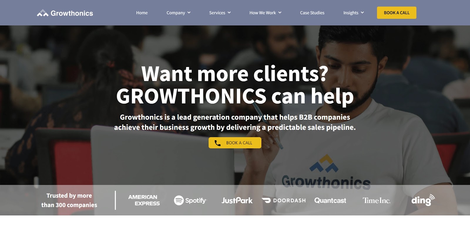 Growthonics is a UK based lead generation company.