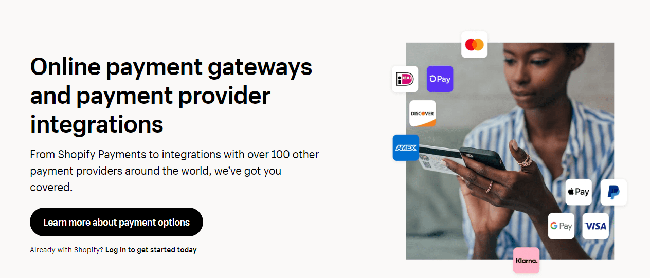 Shopify Payment gateways