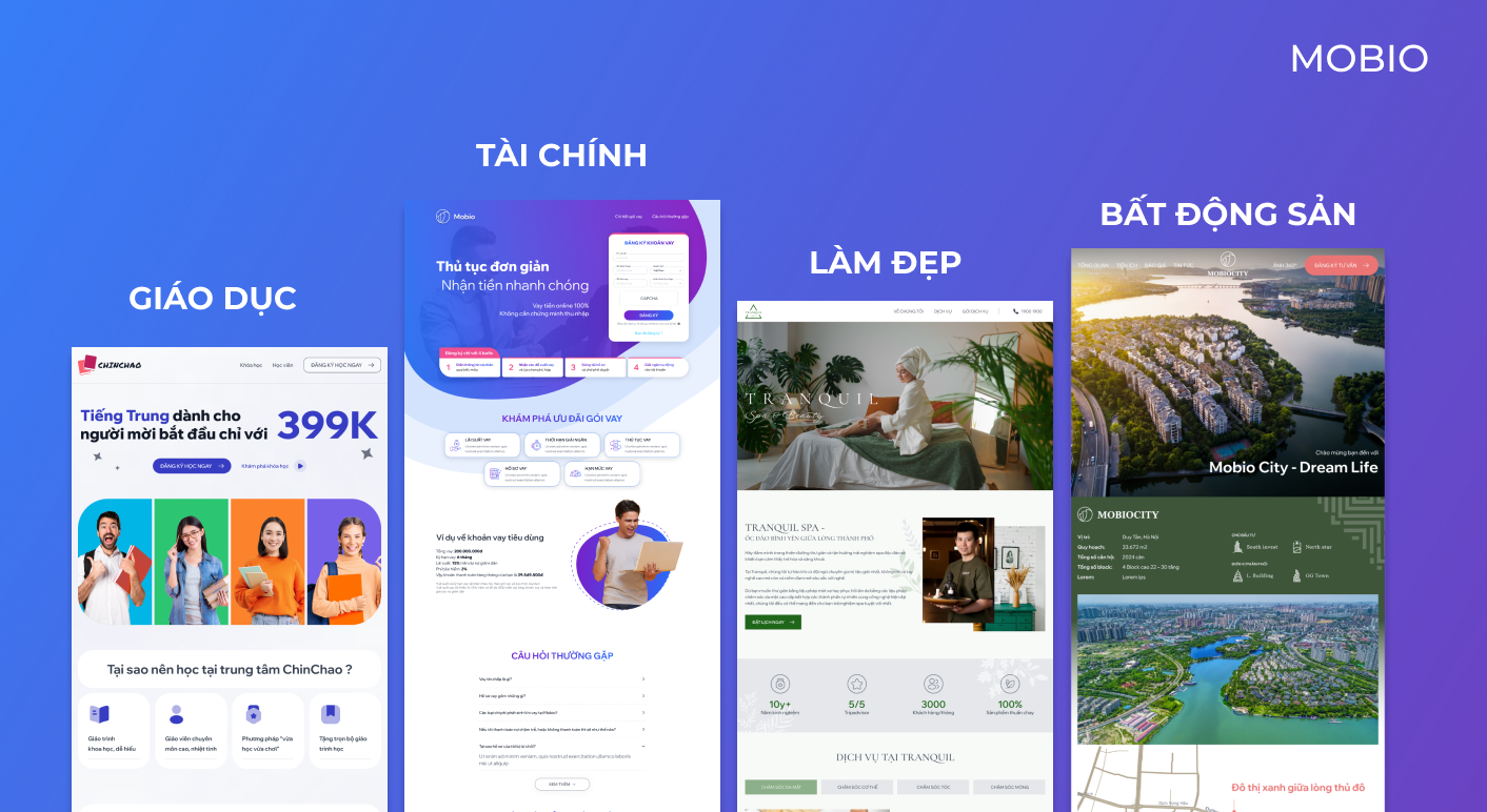 Kho template Landing Page miễn phí