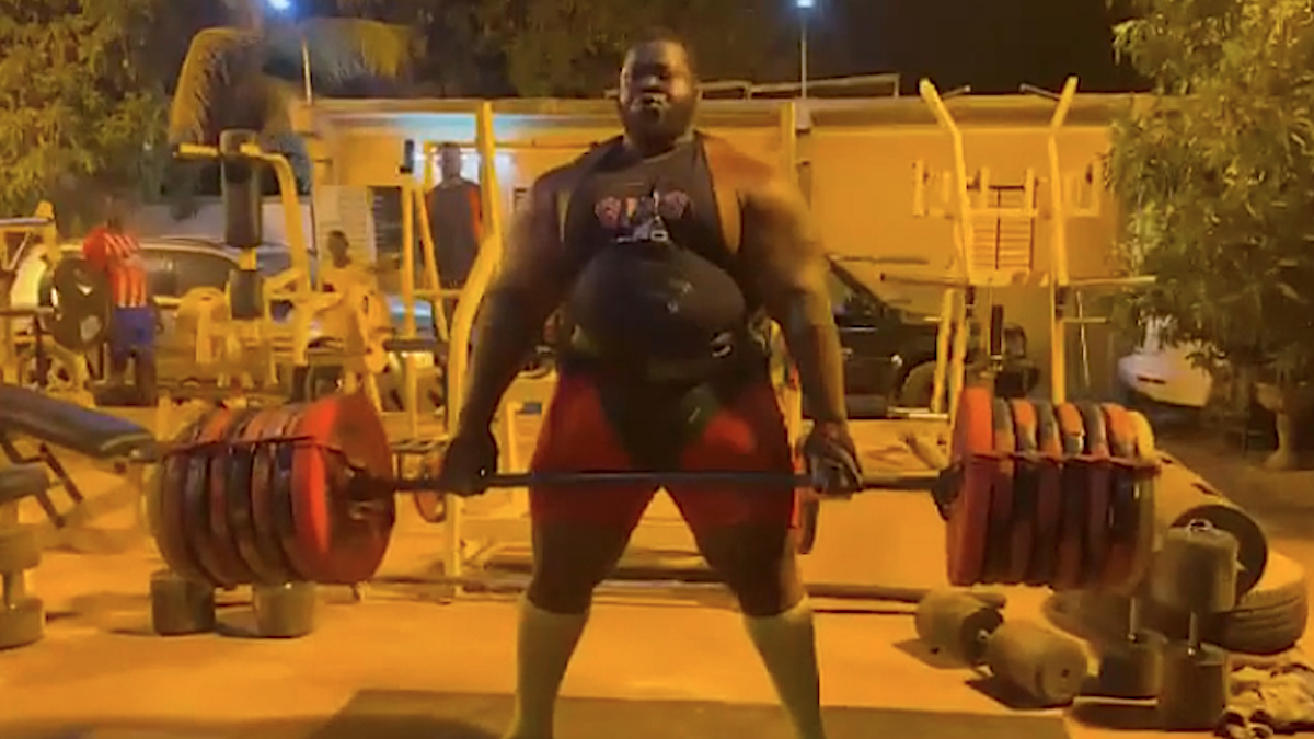 Cheick “Iron Biby” Sanou Withdraws From 2023 World's Strongest Man