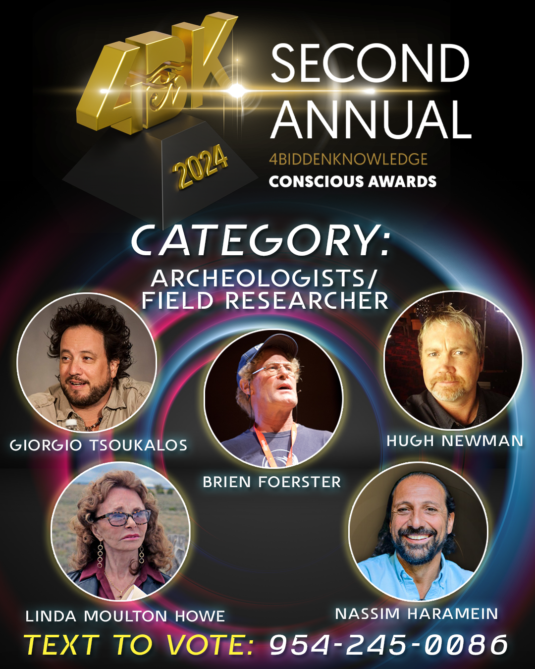 The Second Annual 4BIDDEN Conscious Awards: Vote for Your Favorites Now!