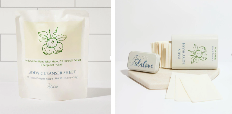 Introducing Tidalove: Revolutionizing Shower Routines with Bottle-Free Botanical Body Wash Sheets