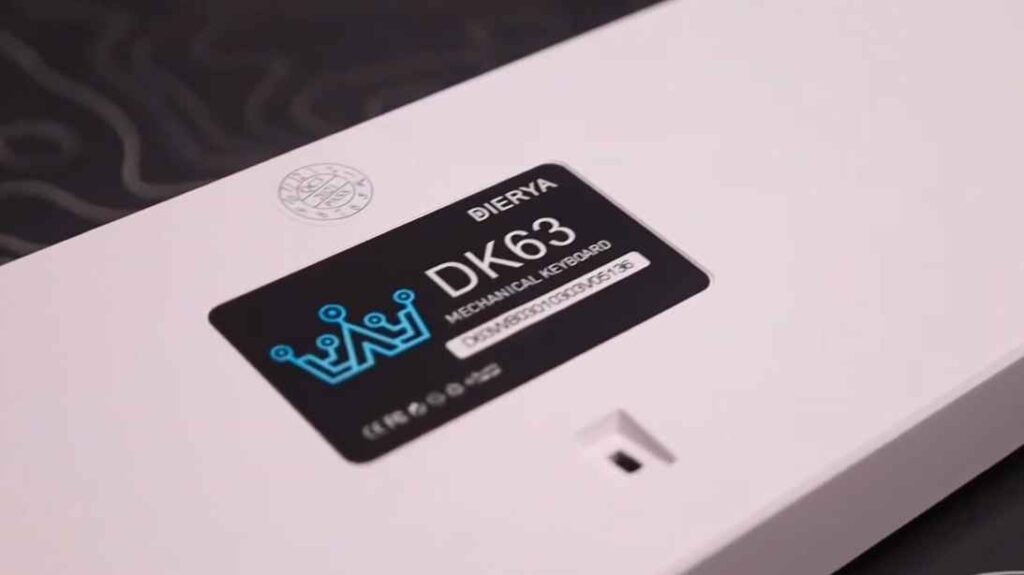 3\. Dierya DK63N 60% Wireless Wired Mechanical Gaming Keyboard: 