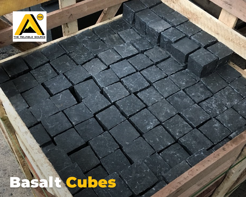 Vietnam Black Basalt Cubes