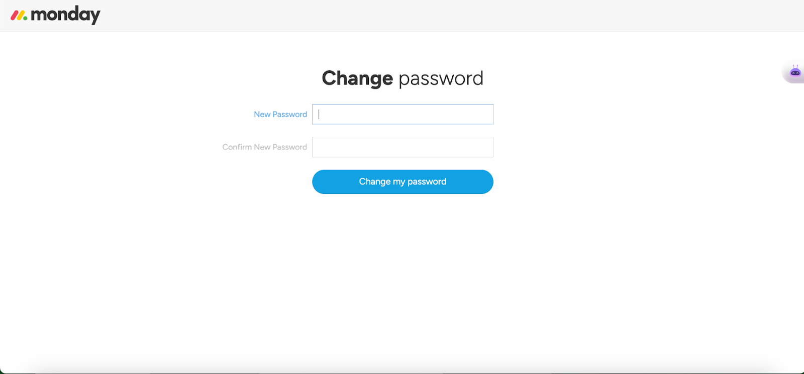 monday.com login - Forgot your password