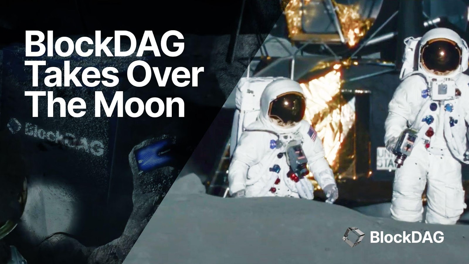 Blockdag takes over the moon