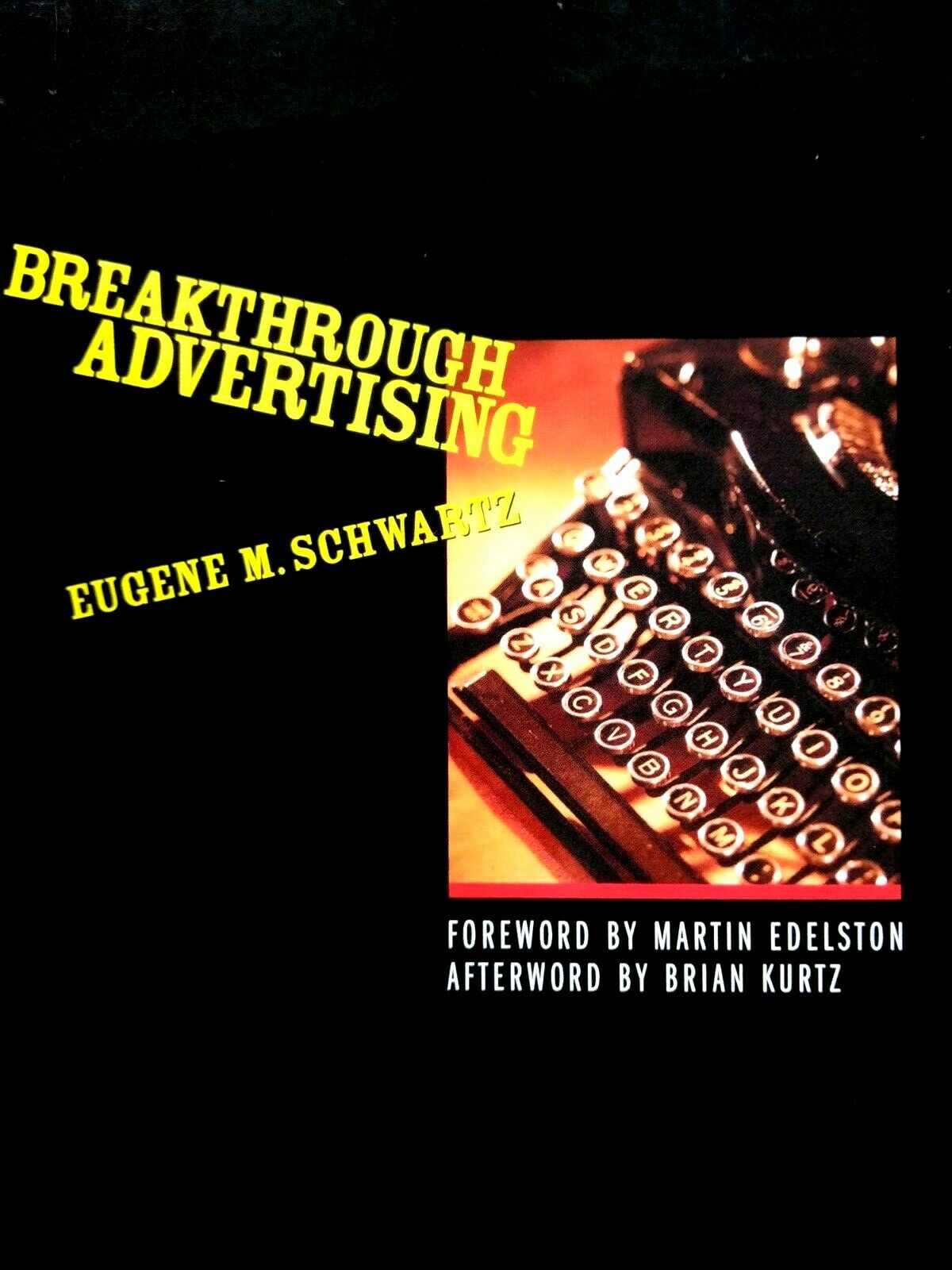 Breakthrough Advertising by Eugene Schwartz book cover