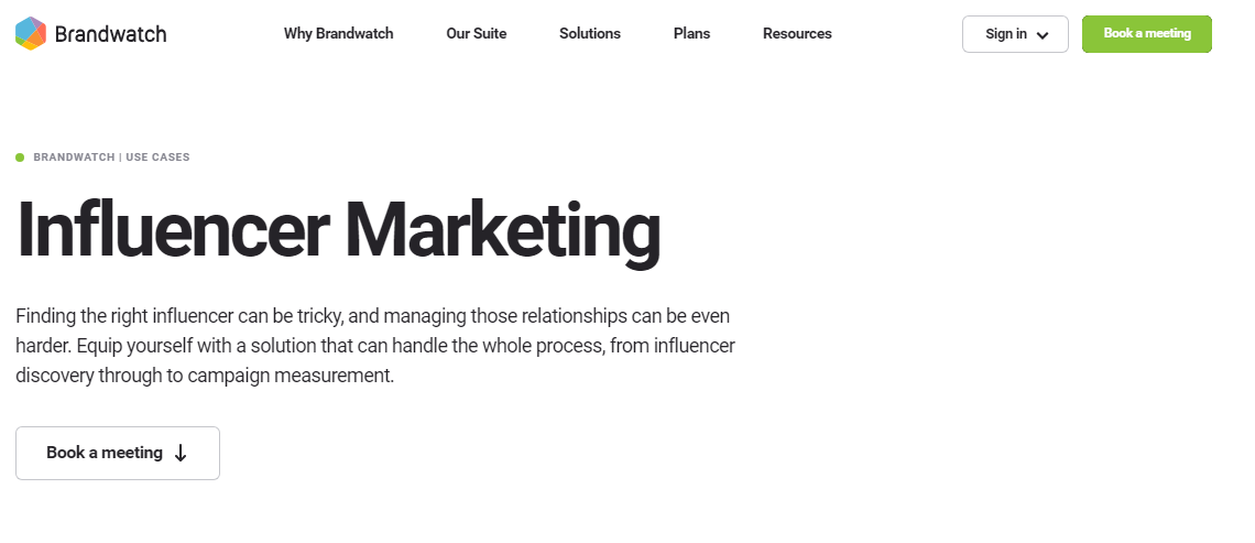 Brandwatch Influencer Marketing Software