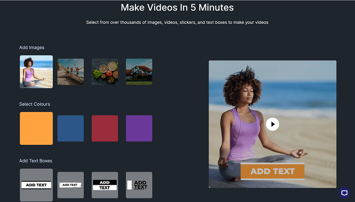 Social media marketing Instagram InVideo editor