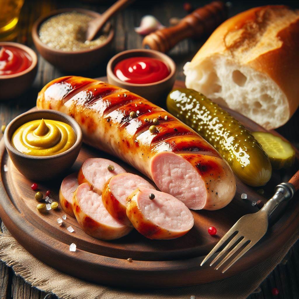 High protein chicken sausage