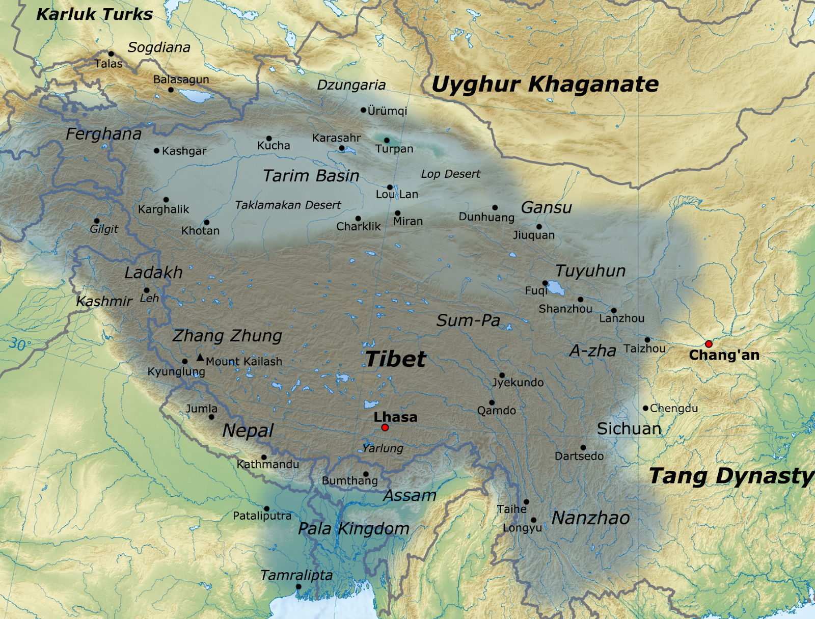 C’ERA UNA VOLTA… L’IMPERO TIBETANO, Mirabile Tibet
