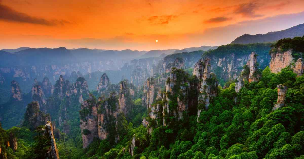 Zhangjiajie National Forest Park, China