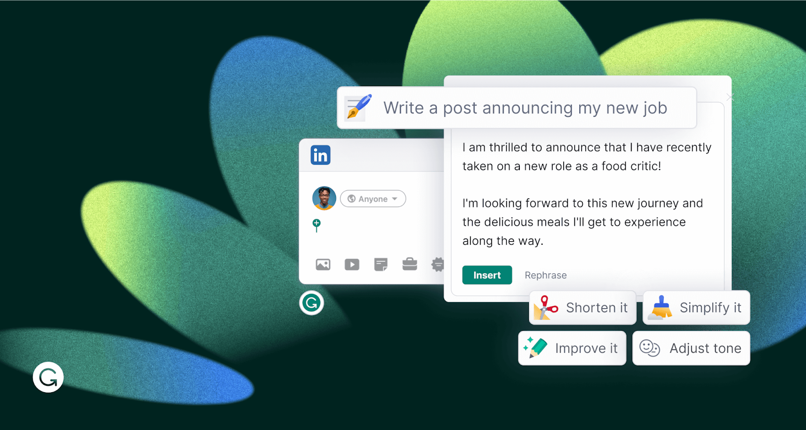 Grammarly AI writer