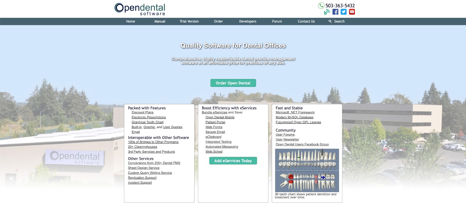 open dental quality software for dental offices